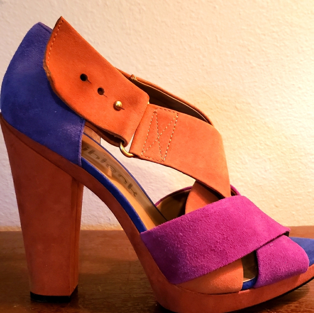 Suede Heels